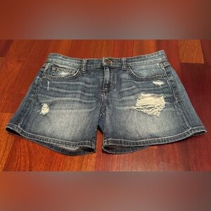 Joe’s Jeans Marylee Destroyed Denim Shorts 27